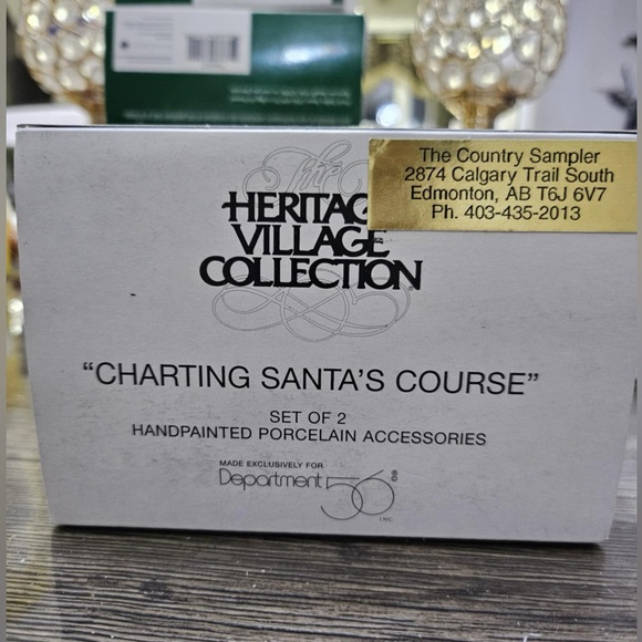 SOLD - Department 56 Charting Santa's Course - Picture 6 of 7